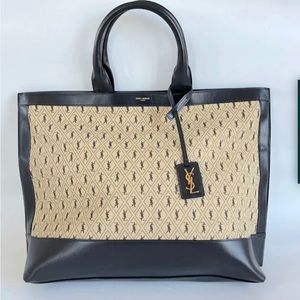 Saint Laurent Monogram Tote Bag